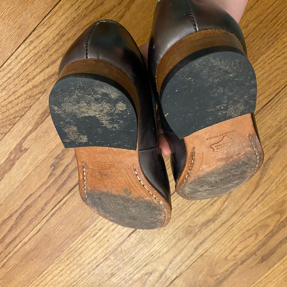 Dieppa Restrepo Suede Round-Toe Oxfords Size: 6.5 - Picture 13 of 13